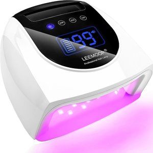 Cordless Rechargeable UV LED Nail Lamp Dryer 96W Timer Auto On/Off